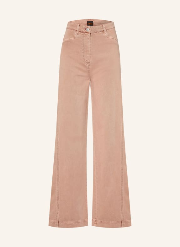 BOSS Wide Leg Jeans TMARLINA 698 OPEN PINK