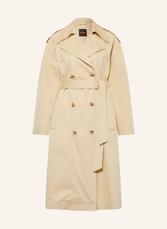 BOSS Trenchcoat CARELLI CREME