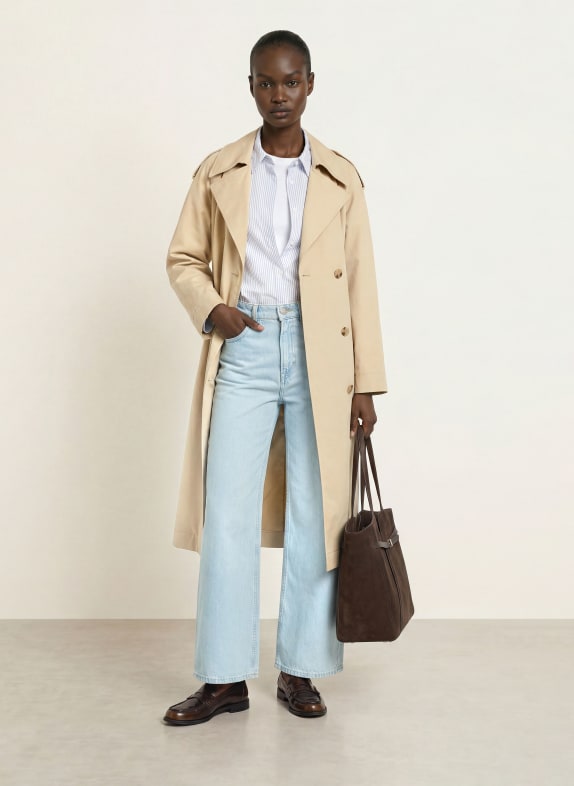 BOSS Trenchcoat CARELLI CREME