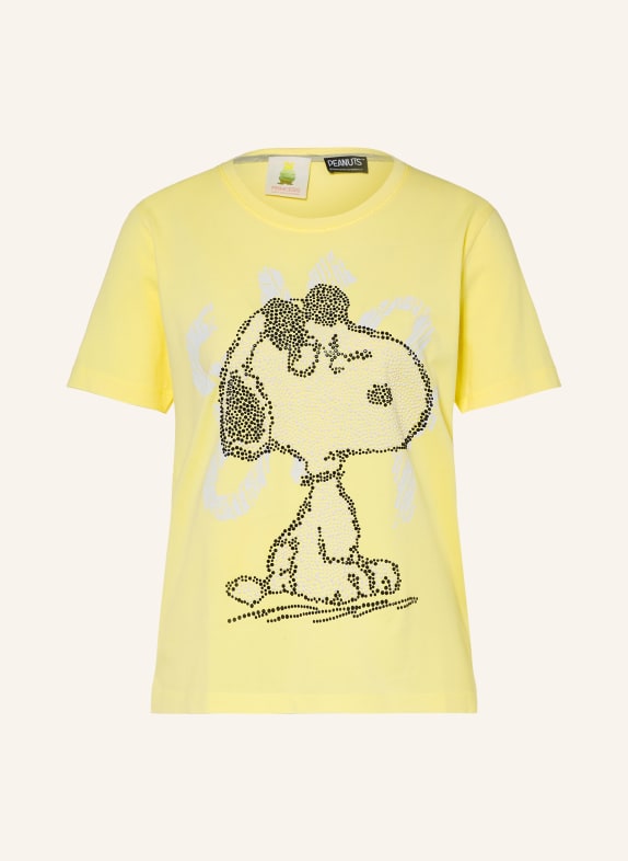 Princess GOES HOLLYWOOD T-shirt med strass GUL / VIT / SVART