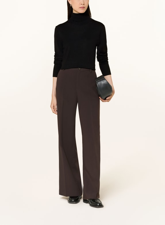 darling harbour Rollkragenpullover BLACK
