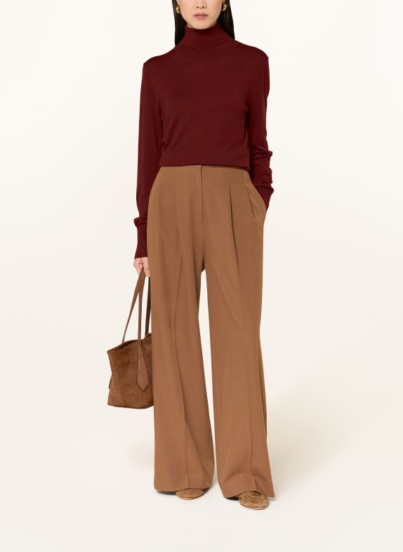 darling harbour Rollkragenpullover MARONE
