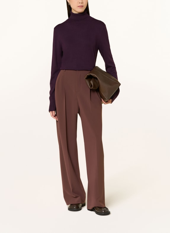 darling harbour Rollkragenpullover BLUEBERRY