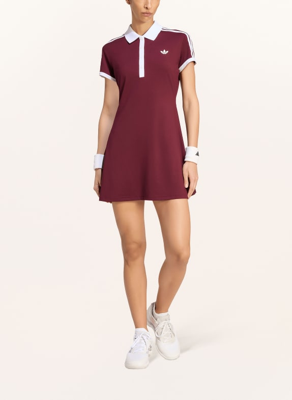 adidas Originals Tennisjurk CLASSICS DONKERROOD / WIT