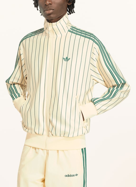 adidas Originals Trainingsjas FIREBIRD CRÈME / GROEN