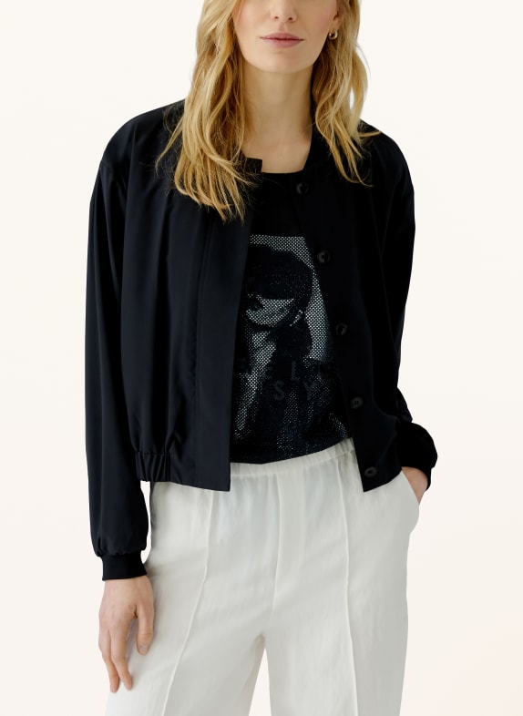 oui Blouson SCHWARZ