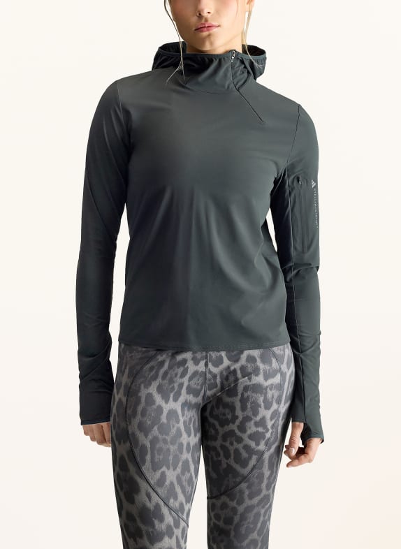 adidas by Stella McCartney Hoodie ADIDAS BY STELLA MCCARTNEY DONKERGRIJS