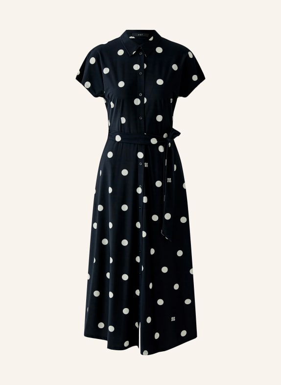 oui Blousejurk ZWART / WIT
