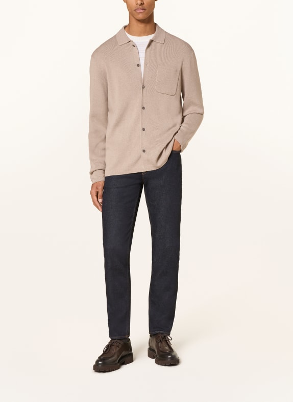 JOOP! Gebreide overjas ACO BEIGE