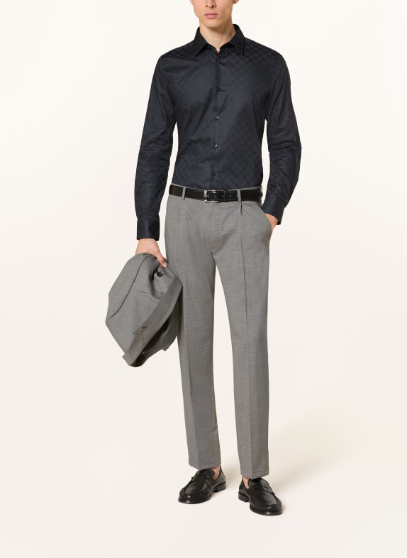 JOOP! Overhemd PIERCE Slim Fit DONKERBLAUW