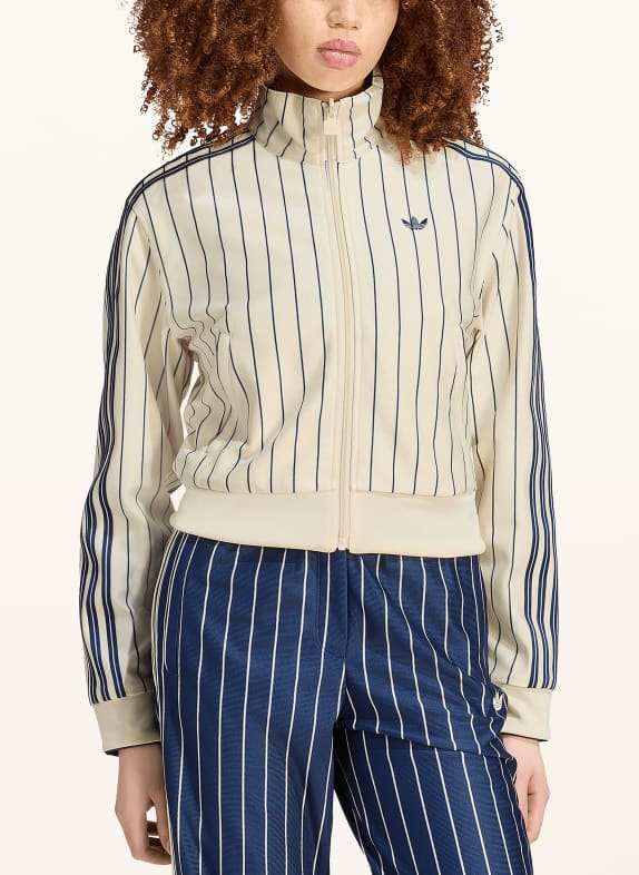 adidas Originals Omkeerbare trainingsjas REVERSIBLE FIREBIRD DONKERBLAUW / LICHTGEEL