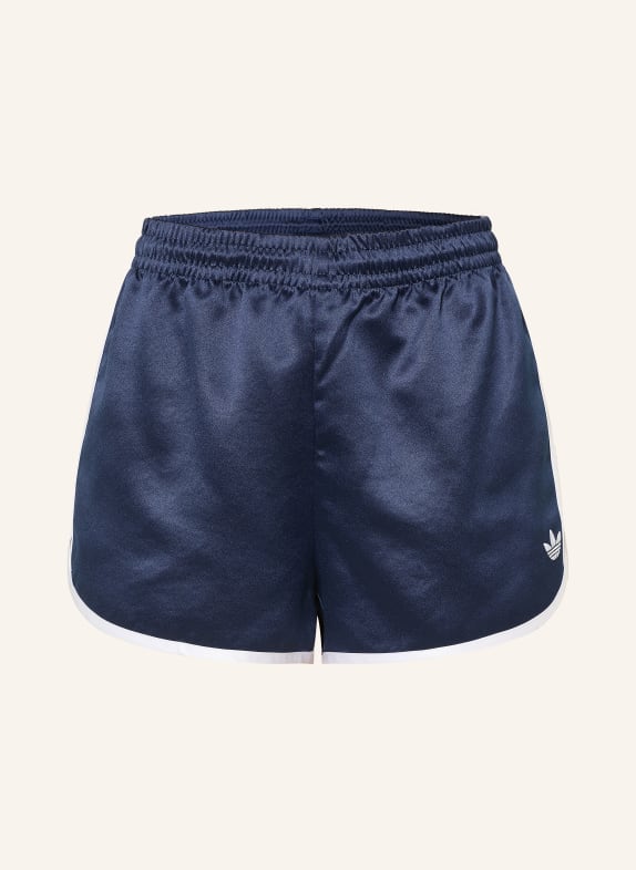 adidas Originals SATIN 3S SPRINTER Shorts DARK BLUE / WHITE
