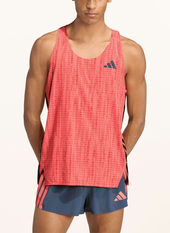 adidas Sporttop ADIZERO LICHTROOD / ZWART