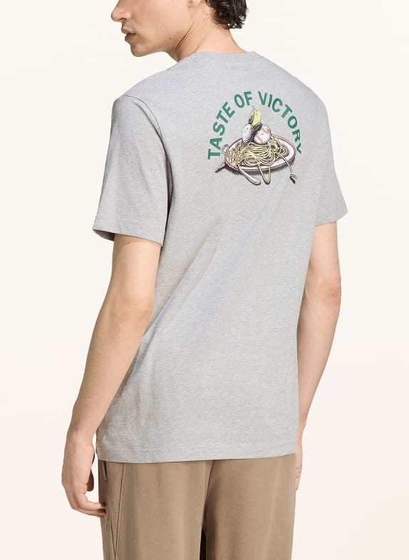 adidas T-shirt TASTE OF VICTORY PASTA GRIJS