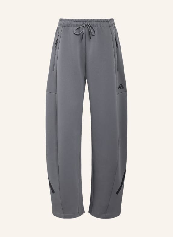 adidas Spodnie dresowe Z.N.E. SZARY / CZIEMNOSZARY