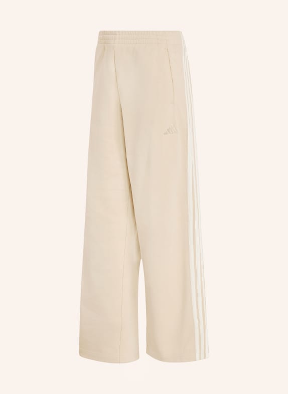 adidas Sweatpants ADIDAS KIT 3-STREIFEN BEIGE / WEISS