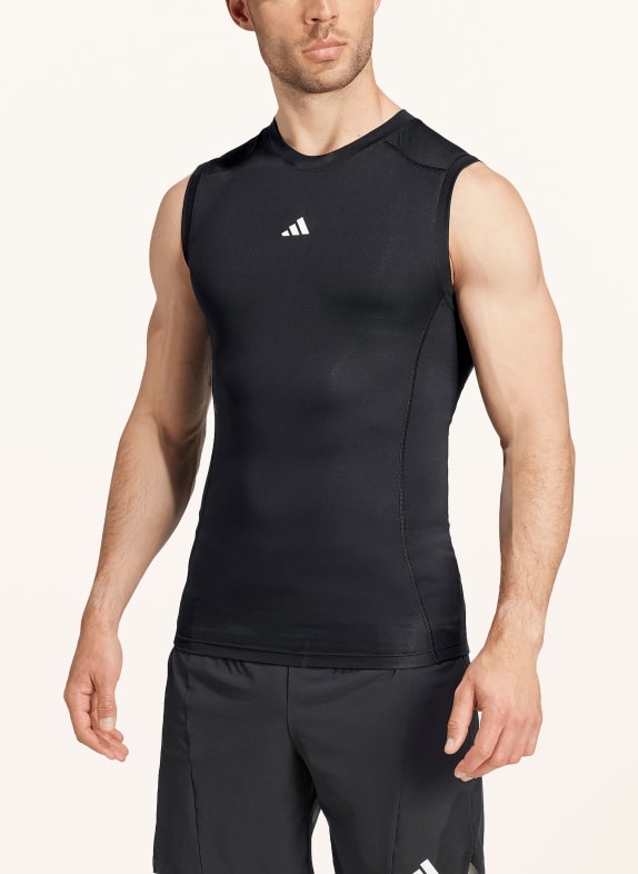 adidas Tanktop TECHFIT ZWART