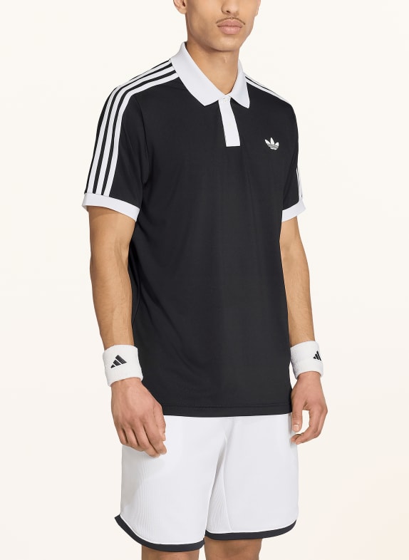 adidas Originals Functioneel poloshirt CLASSICS ZWART / WIT