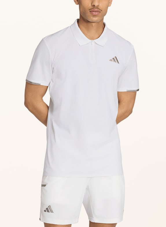 adidas Originals Functioneel poloshirt CLIMACOOL+ FREELIFT PRO WIT / DONKERGRIJS