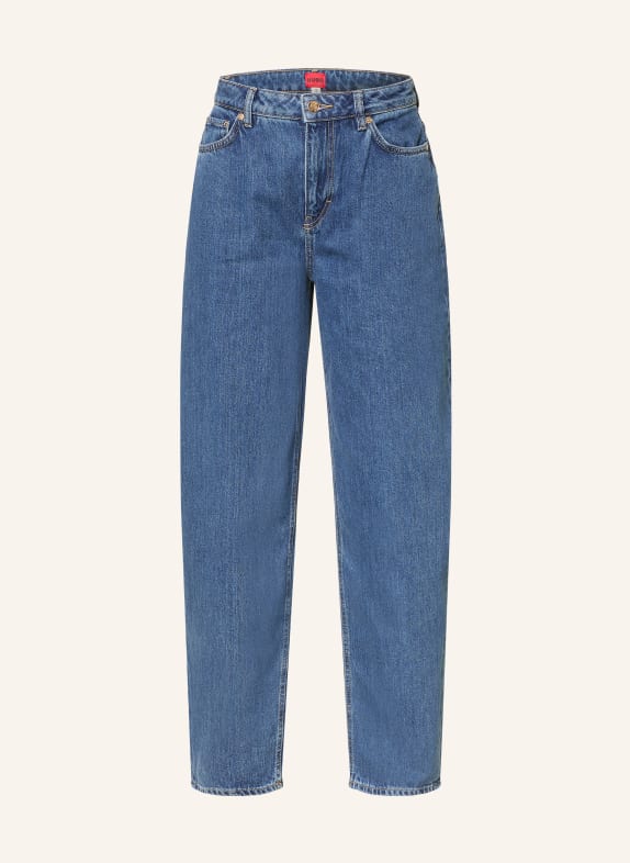 HUGO Jeansy typu barrel GIMINE 420 MEDIUM BLUE