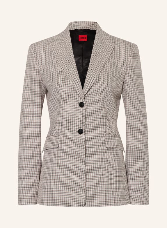 HUGO Blazer ASMALLA BEIGE / BRAUN / DUNKELGRAU