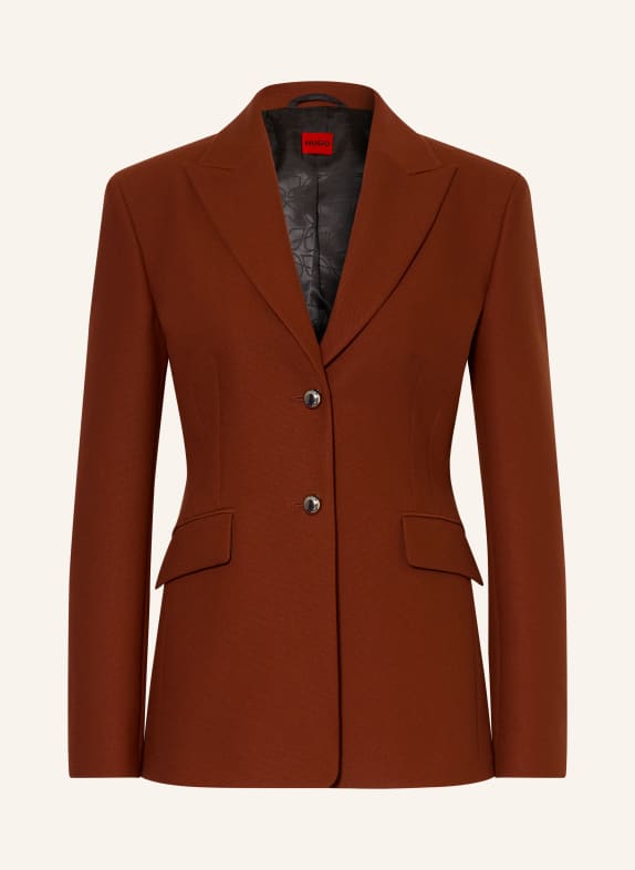 HUGO Piqué-Blazer ASMALLA BRAUN