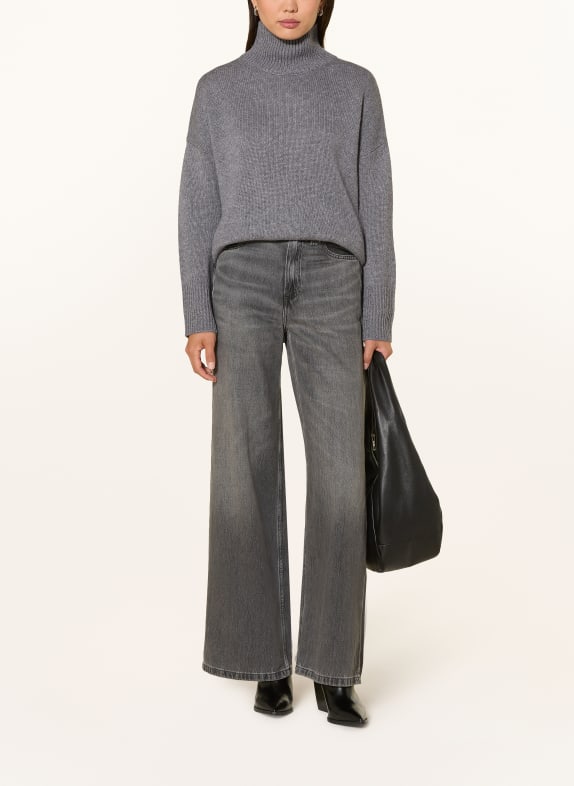 darling harbour Pullover mit Cashmere midgrey melange