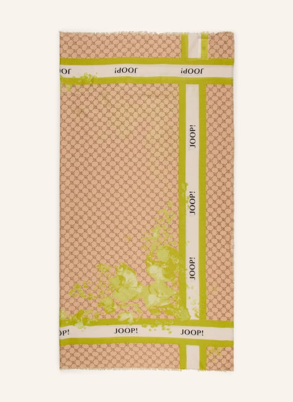 JOOP! Tuch ALTEA GRÜN / CAMEL / SCHWARZ