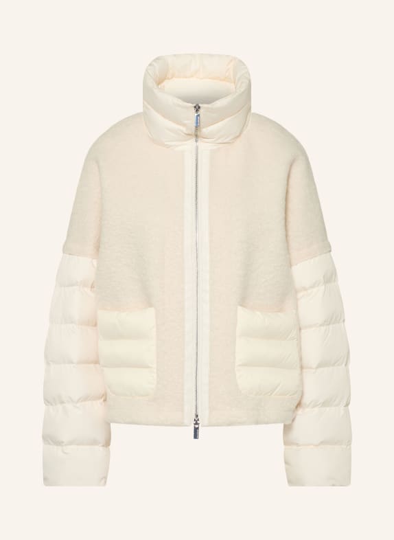MILESTONE MSMOMO Jacket in a mix of materials CREAM