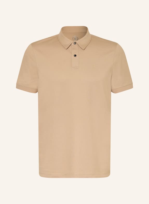 BOGNER Piqué-Poloshirt TIMO Regular Fit HELLBRAUN