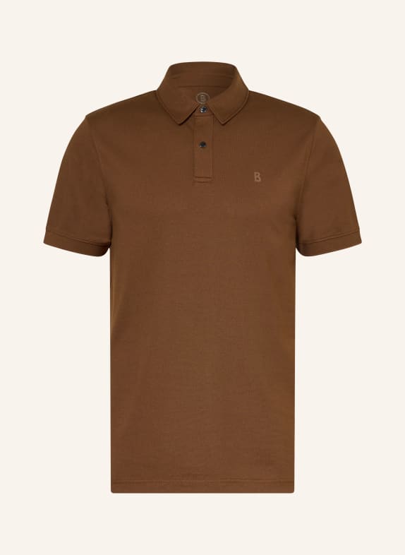 BOGNER Piqué-Poloshirt TIMO Regular Fit BRAUN