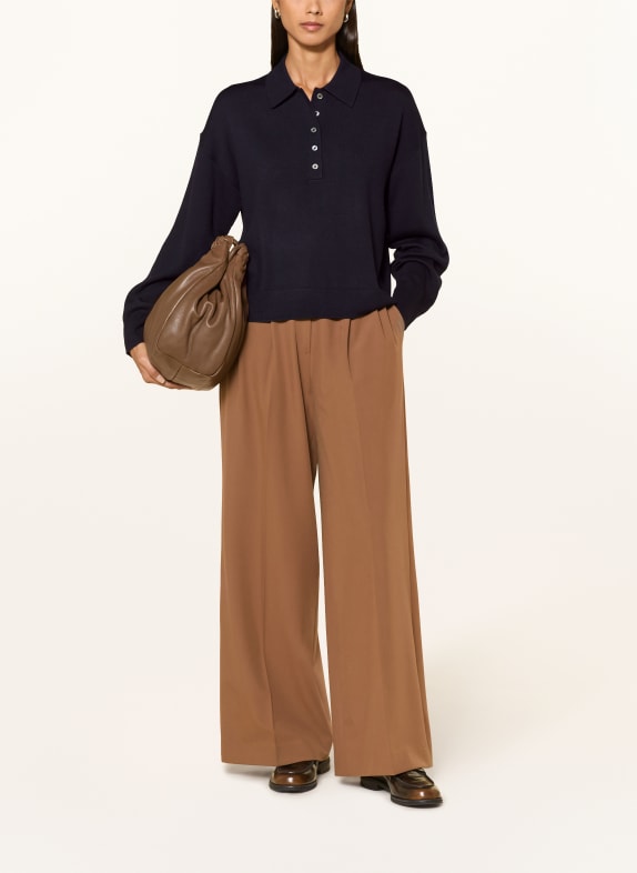 darling harbour Pullover aus Merinowolle NAVY