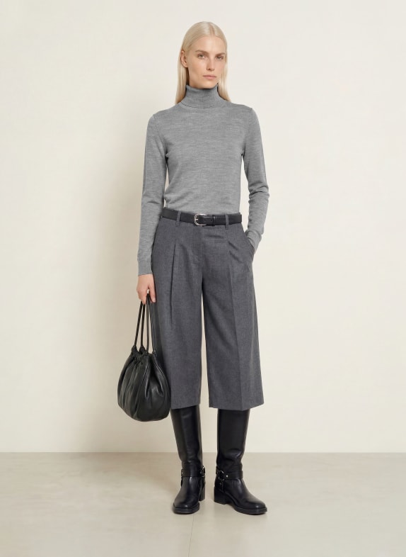 darling harbour Rollkragenpullover GREY MELANGE