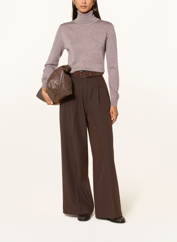 darling harbour Rollkragenpullover STONE MELANGE