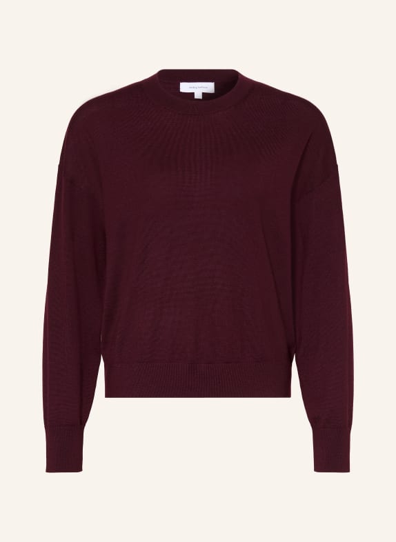 darling harbour Pullover aus Merinowolle BURGUNDY