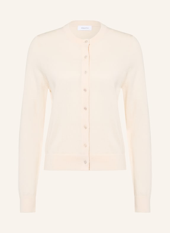 darling harbour Vest van merinowol OFFWHITE