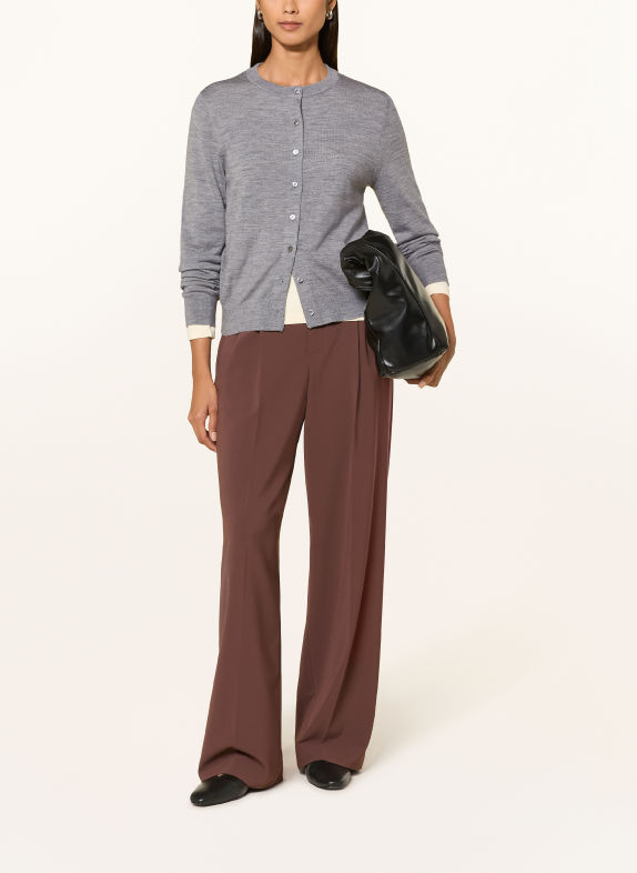 darling harbour Vest van merinowol GREY MELANGE