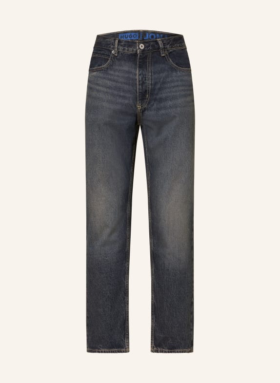 HUGO Jeansy JONAH o prostym kroju 411 NAVY