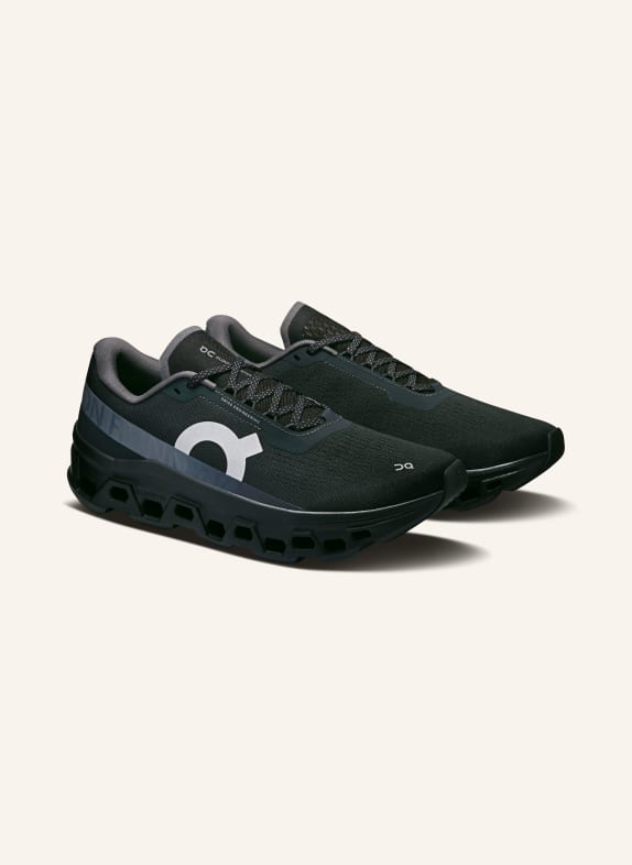 On CLOUDMONSTER 1 Sneakers BLACK / LIGHT GRAY / DARK GRAY