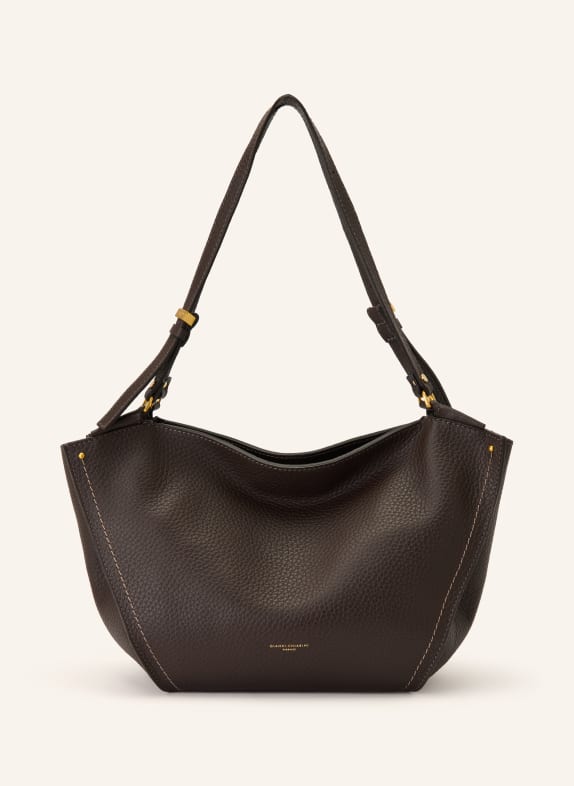 GIANNI CHIARINI BLOOM Shoppers DARK BROWN / GOLD