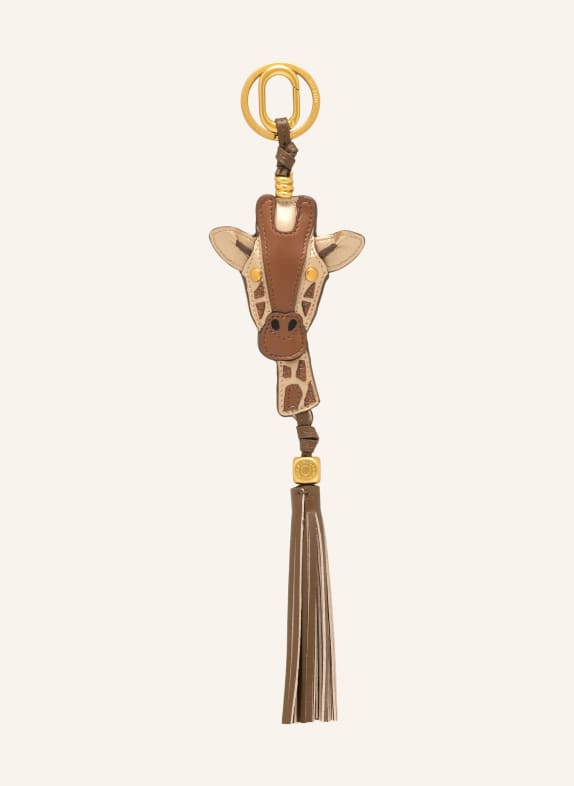 GIANNI CHIARINI Tassenhangers GOUD / MARRON FONCÉ / BRUIN