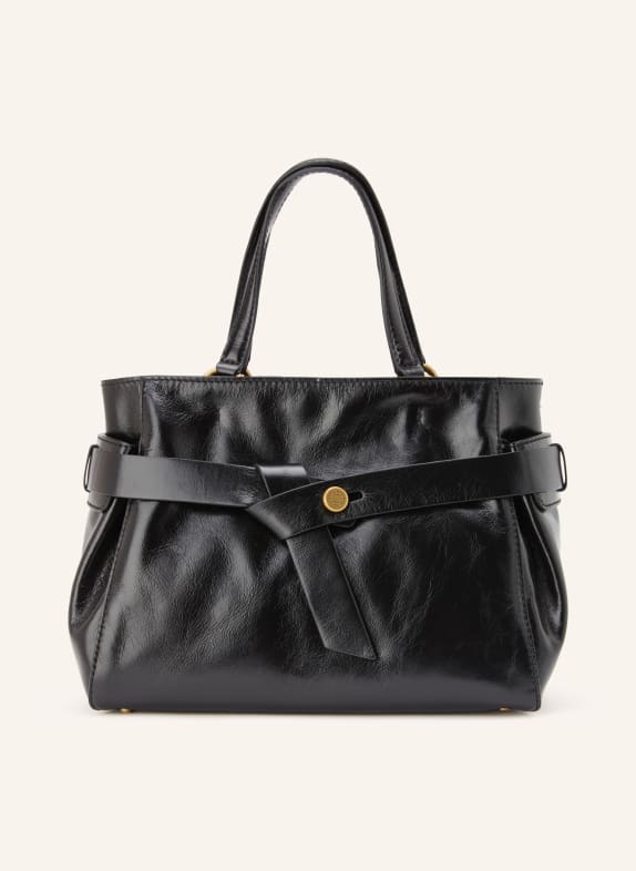 GIANNI CHIARINI Handtasche MIRANDA SCHWARZ / GOLD