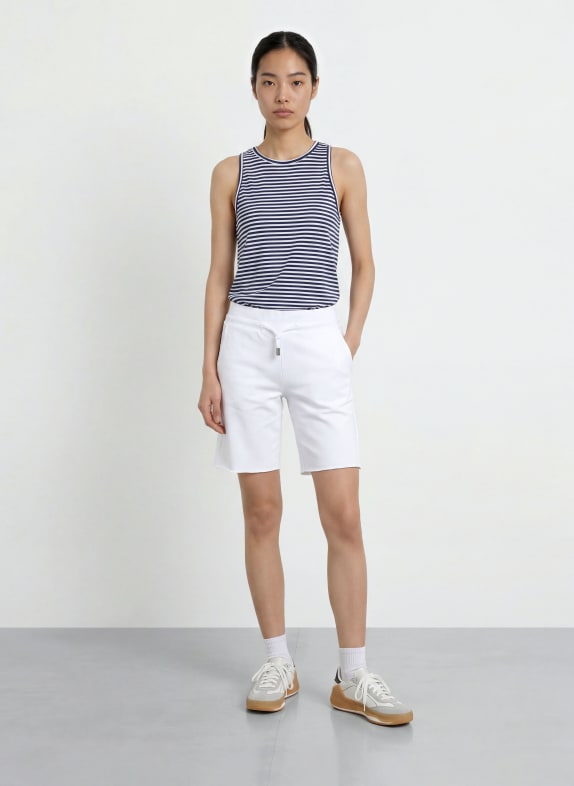 ELBSAND Sweatshorts MIJAR WIT
