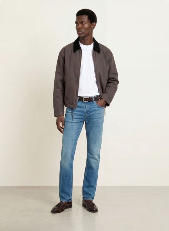 7 for all mankind Blugi THE STRAIGHT, croială dreaptă 3NC Mid Blue
