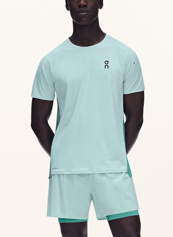 On Trainingsshirt PERFORMANCE TURQUOISE / MINT
