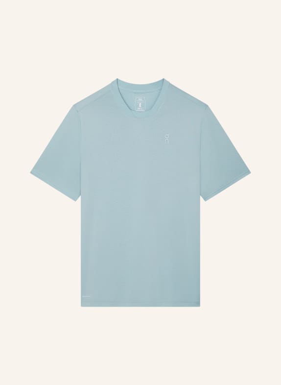 On Funktionsshirt COURT-T EDIT HELLBLAU