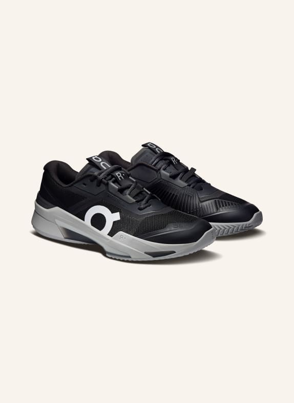 On Tennisschuhe THE ROGER PRO FIRE CLAY SCHWARZ / WEISS