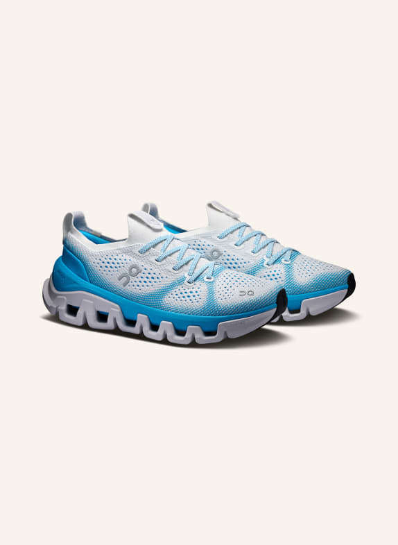 On CLOUD X TEMPO Training Shoes WHITE / LIGHT BLUE