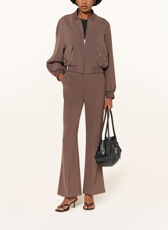 DRYKORN Broek ARGUE MARRON FONCÉ