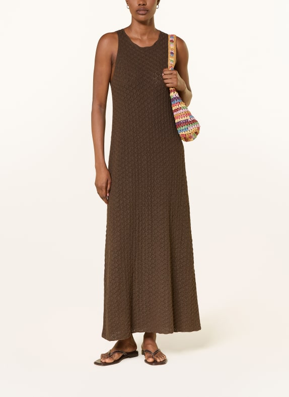 DRYKORN Strickkleid IKIS BRAUN
